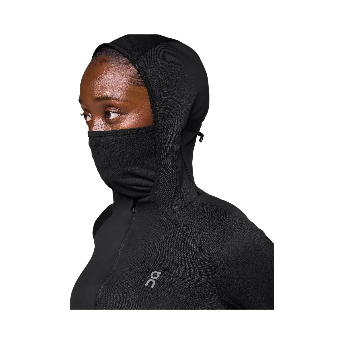 On Climate Zip Hoodie Black