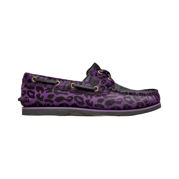 Timberland Classic Boat 2 Eye Wacko Maria Purple Leopard