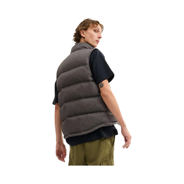 Coach Coach Solid Down Vest Dark Heather Grey