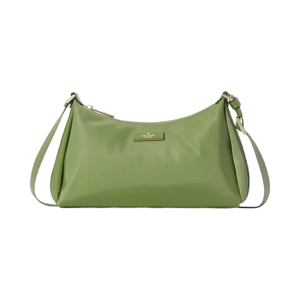 Kate Spade Carter Nylon Small Shoulder Bag Cedar Stand