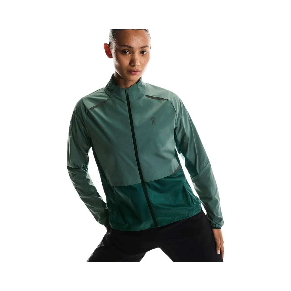 On On Weather Jacket Spirulina Olive