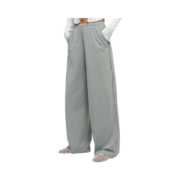 Alo Women's Breezy Wide Leg Pant (Long) - Lunar Grey
