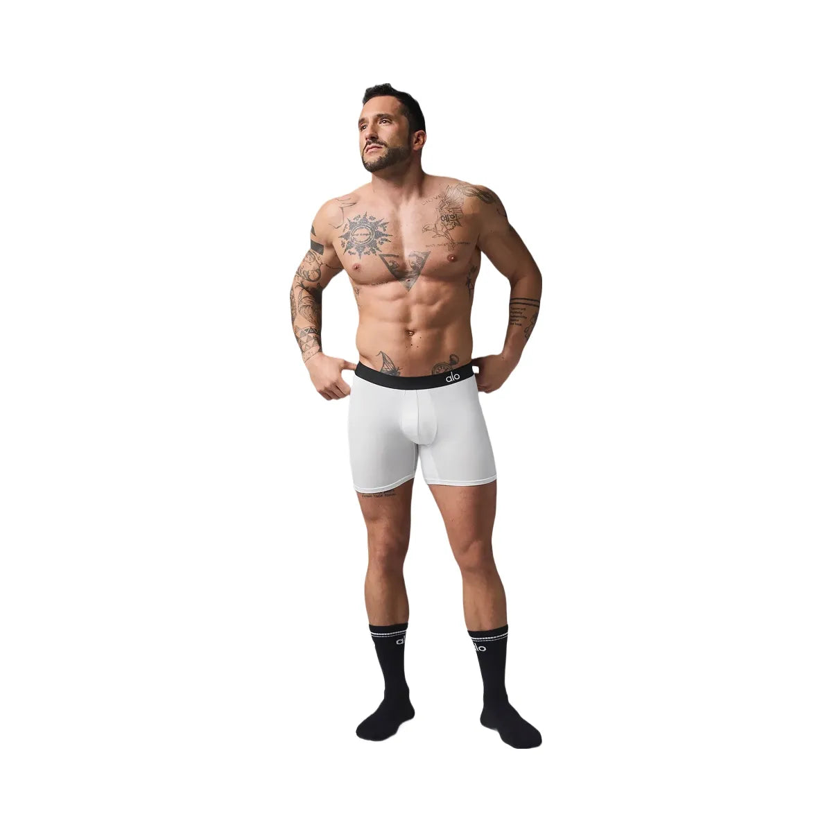 Alo Men's Day and Night Boxer - White