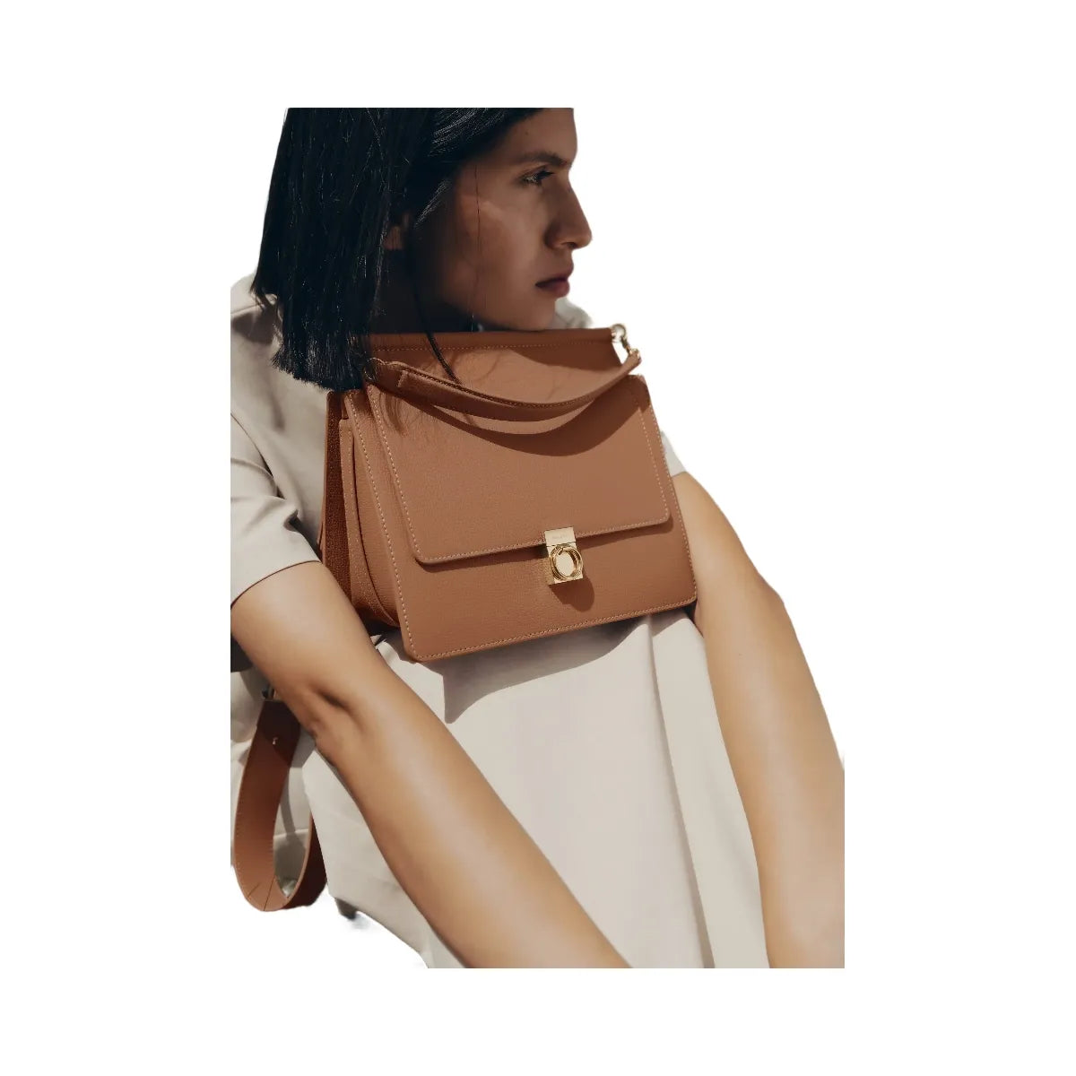 Polene Numero Sept Textured Camel