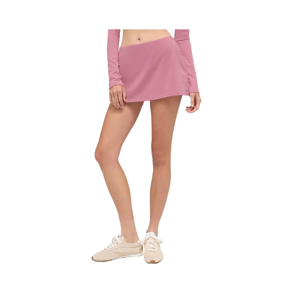 Alo Women's ALO Softsculpt Precision Mini Skirt - Pink Wild Rose