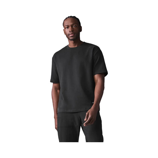 Alo Men's Double Take Short Sleeve - Black