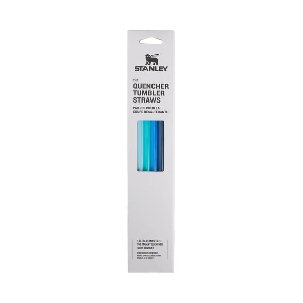 Stanley Adventure Quencher Travel Tumbler Straws 40OZ Blue