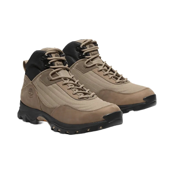 Timberland Mt Maddsen Mid Lace-Up Waterproof Hiking Boot Medium Beige Mesh Men'S