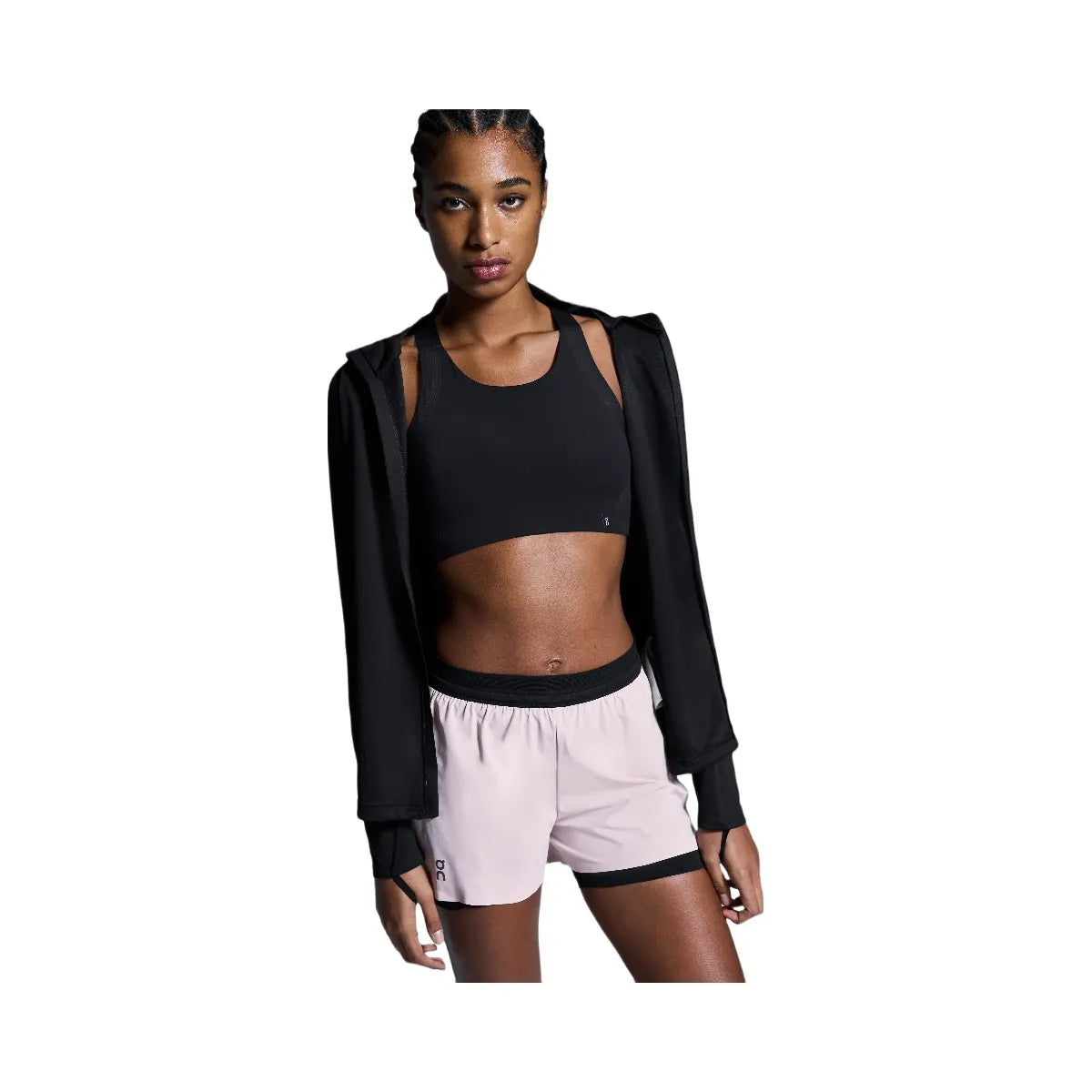 On 3" Performance 2/1 Shorts Mauve | Black