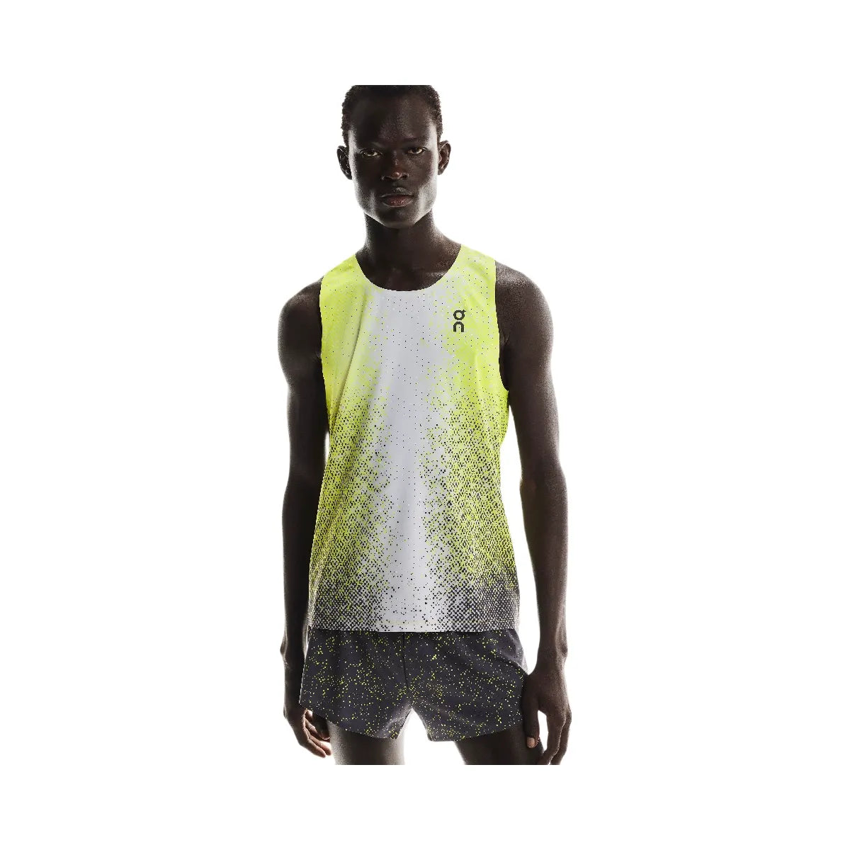 On Race Singlet Lime