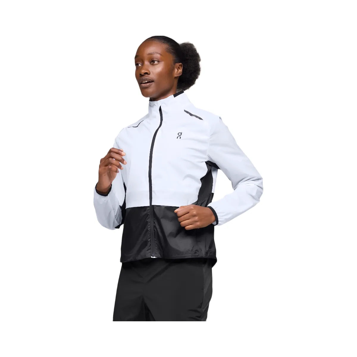 On On Weather Jacket White Black