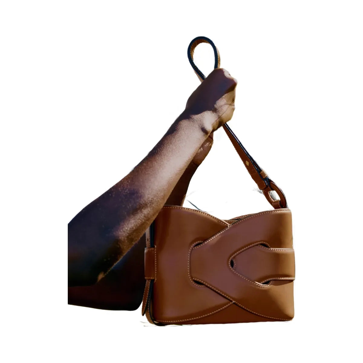 Polene Nodde Smooth Cognac