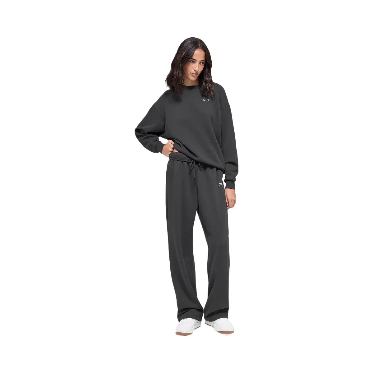 Alo Accolade Straight Leg Sweatpant - Anthracite