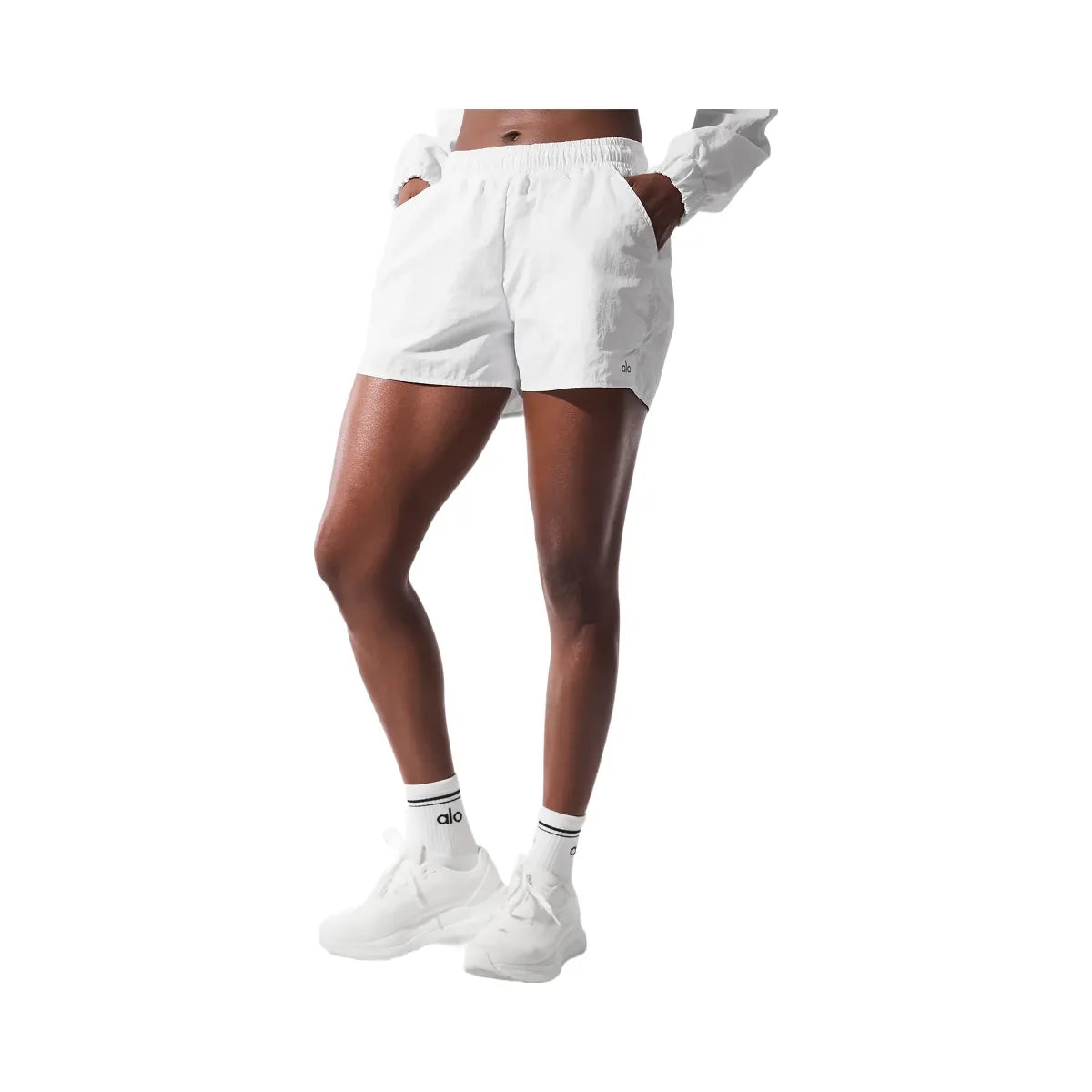 Alo Women's Alumni Short - White