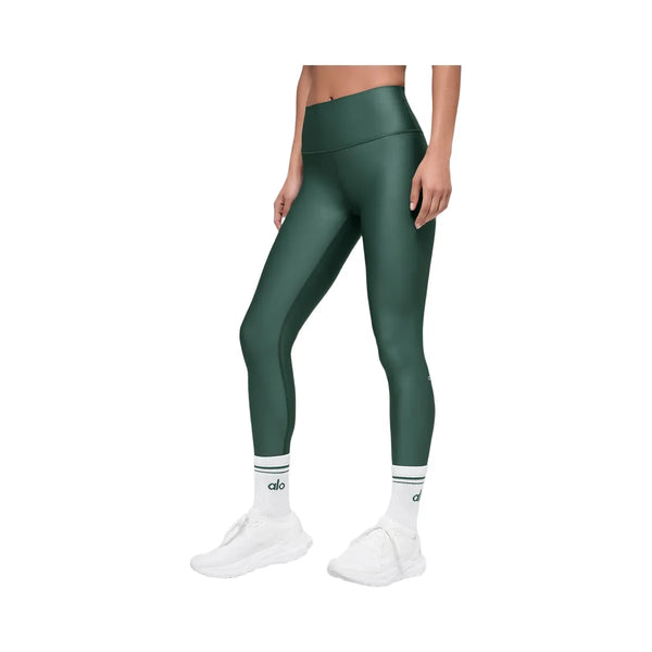 Alo Women's 7/8 High-Waist Airlift Legging - Clover Green