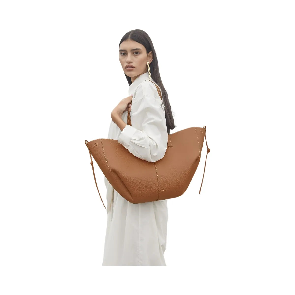 Polene Cyme Textured Camel