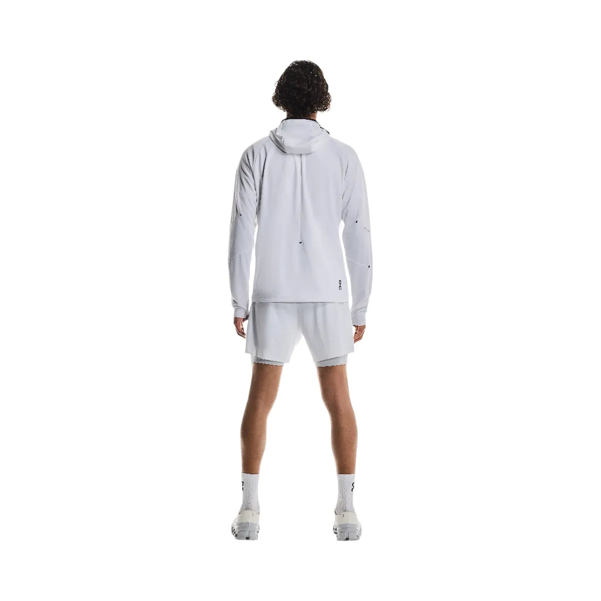 On 5" Performance 2/1 Shorts White | Glacier