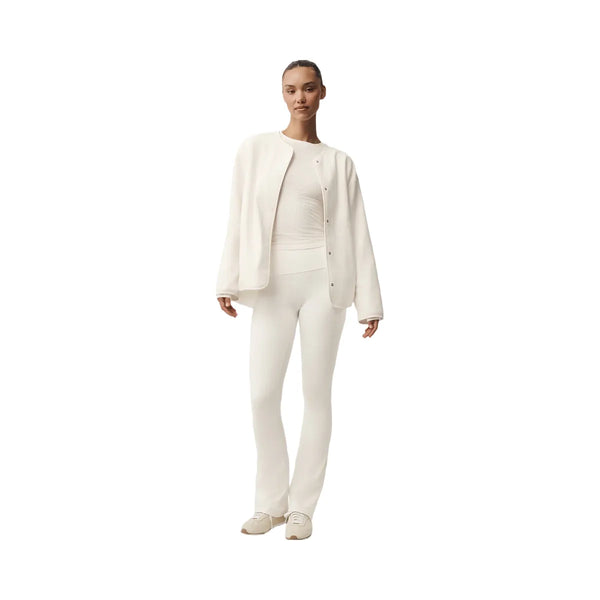 Alo Women's Polar Fleece Take Note Jacket - Ivory