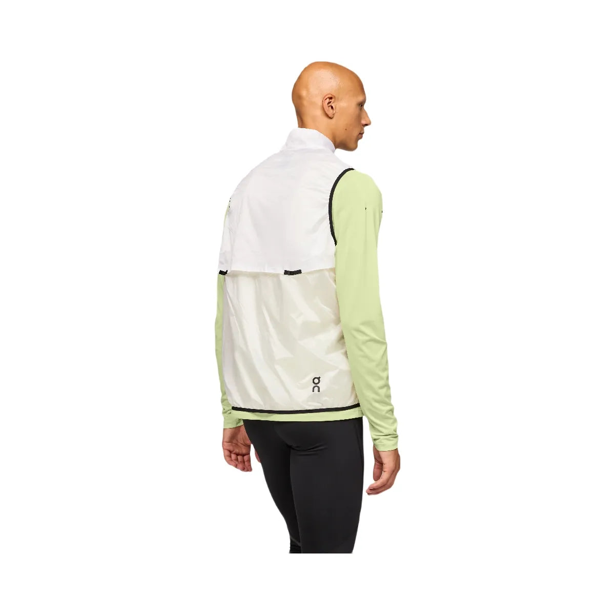 On On Weather Vest White Black