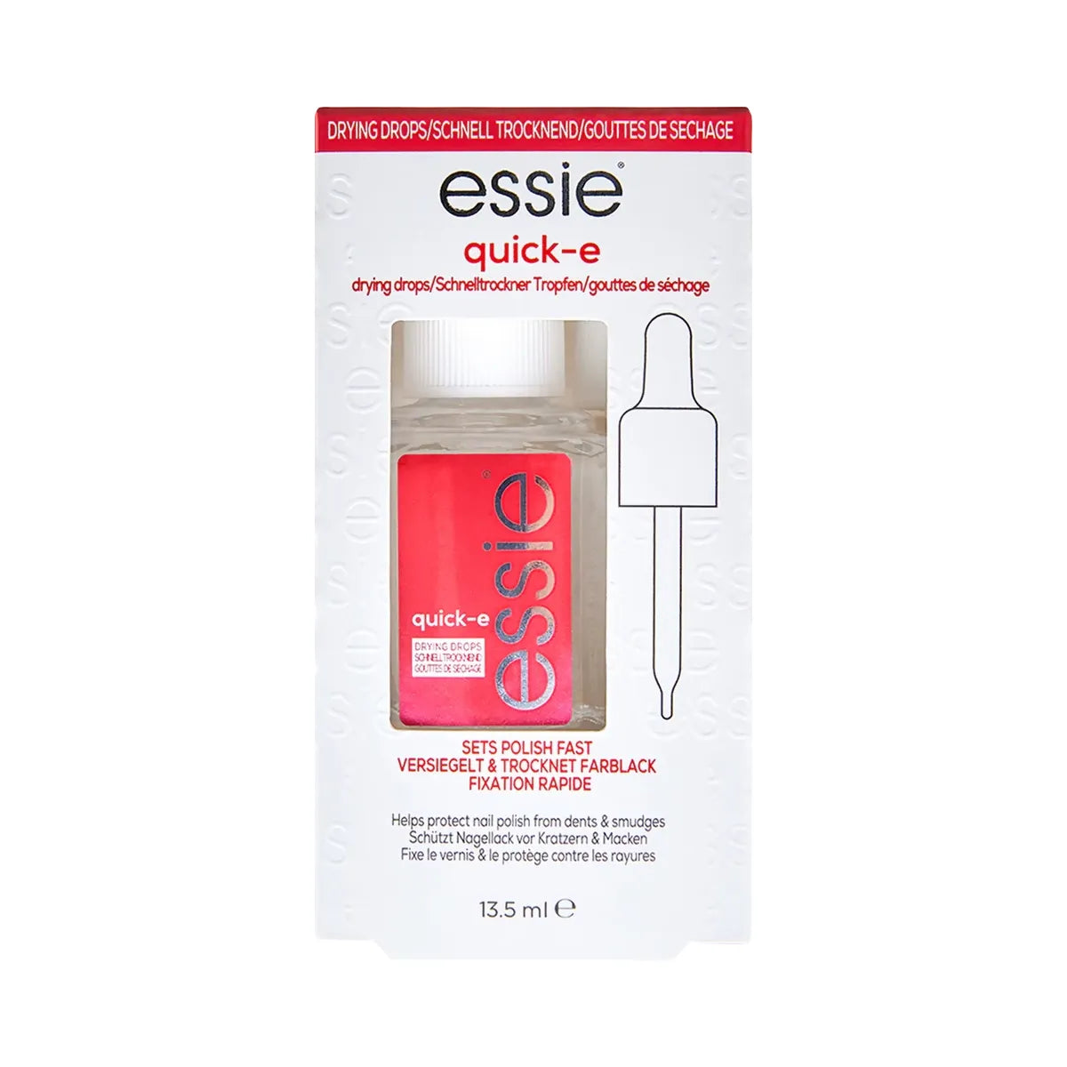 Essie Quick-E Drying Drops - Fast-Drying Nail Polish Finisher