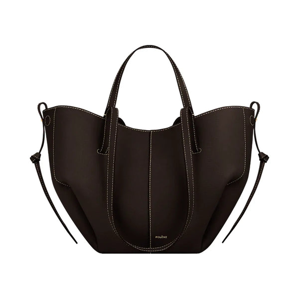 Polene Cyme Mini Textured Ebony