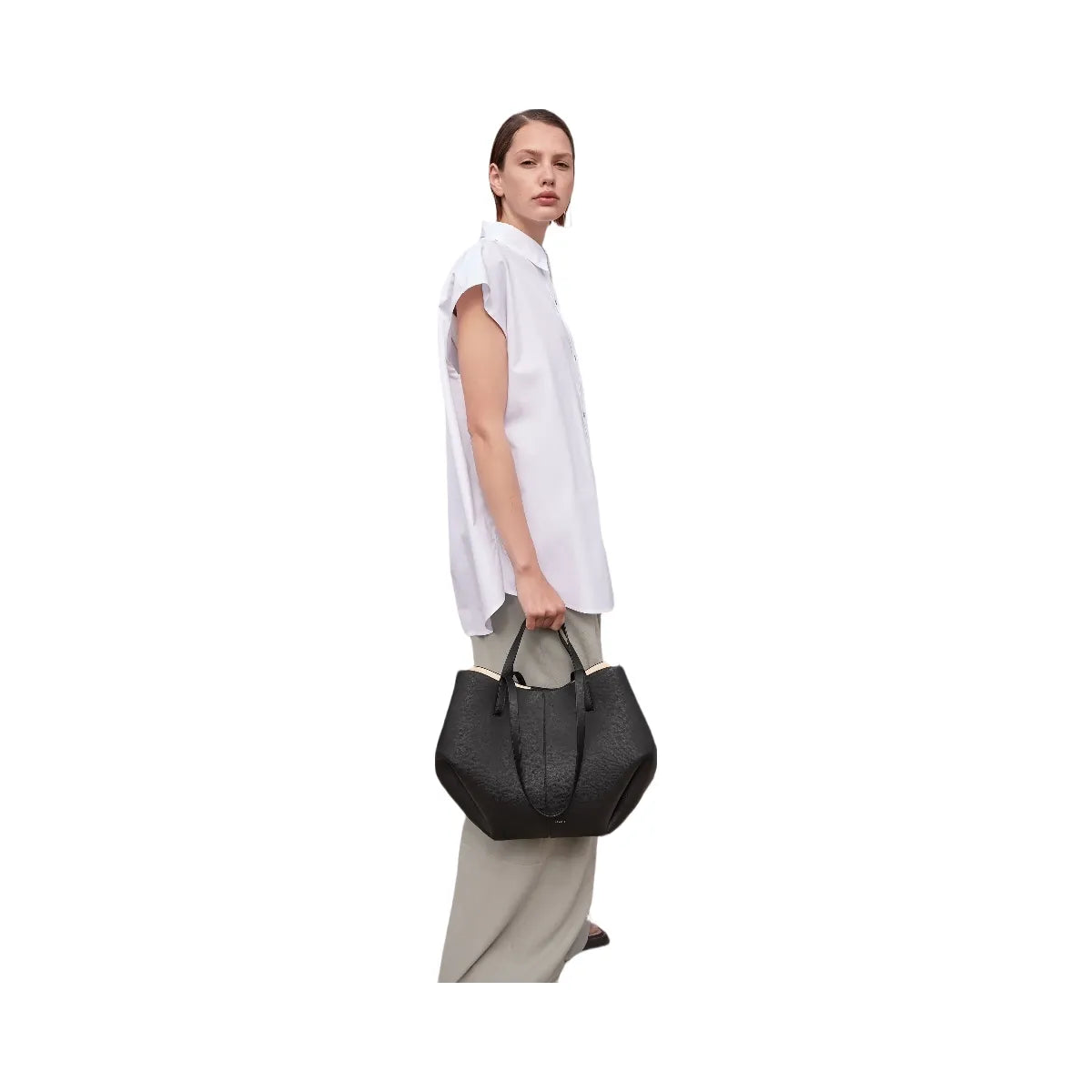 Polene Cyme Textured Black