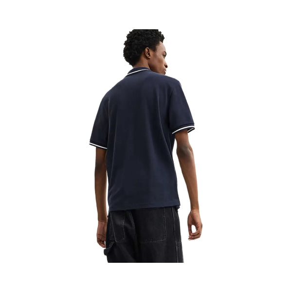 Coach Coach Signature Trim Polo Navy