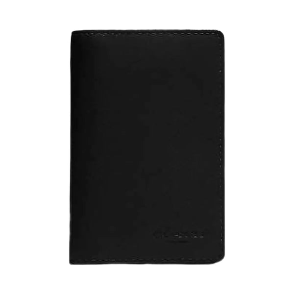 Coach Id Wallet Smooth Leather-Gunmetal-Black