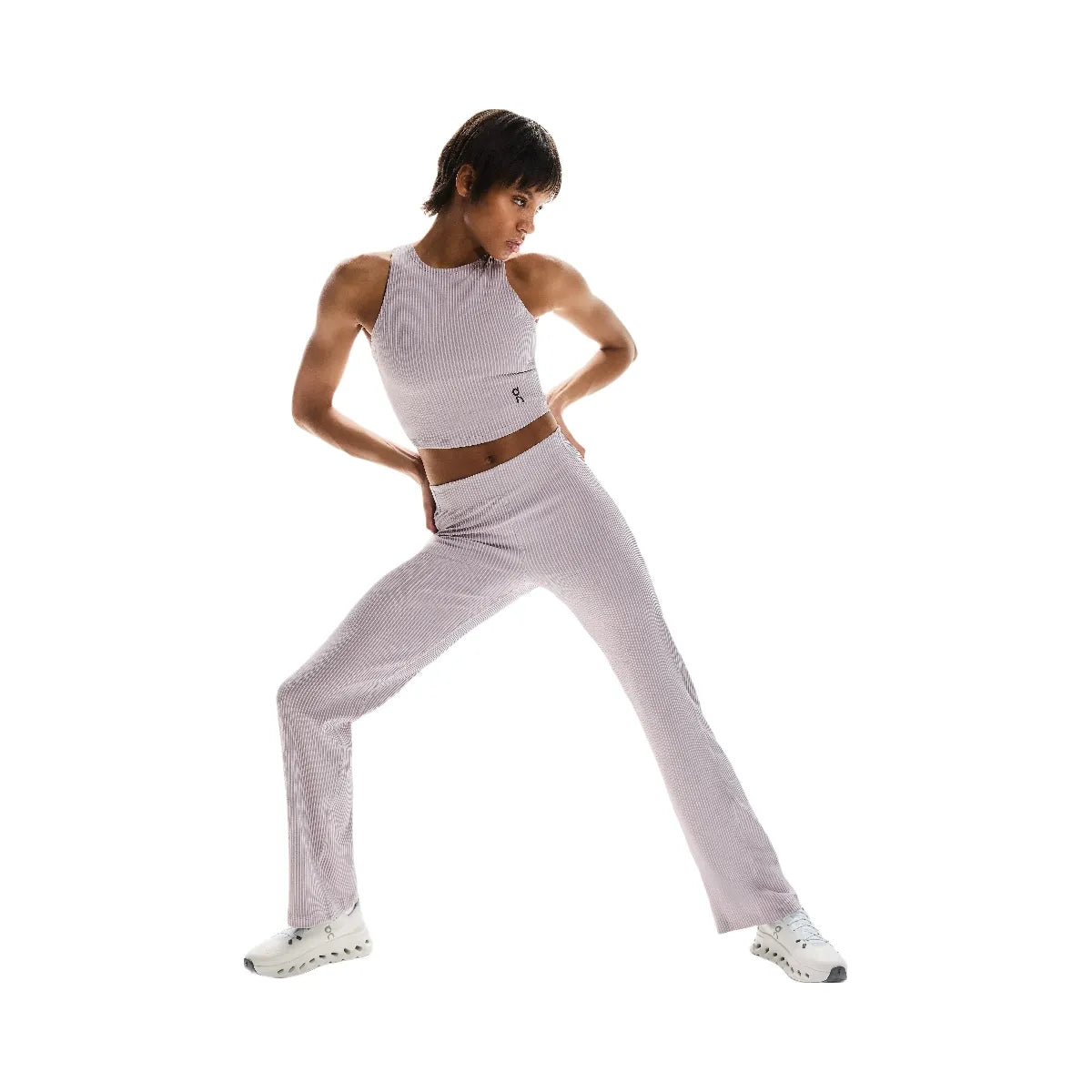On All-Day Ribbed Pants Orchid | Lilac