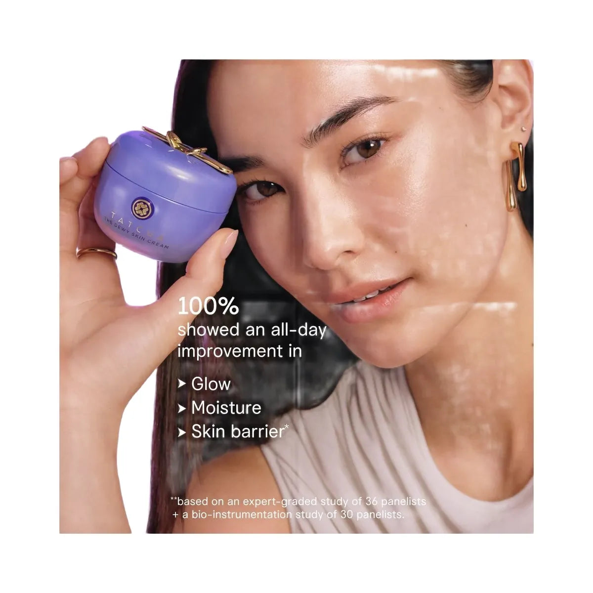 TATCHA The Dewy Skin Cream Line-Plumping Moisturizer
