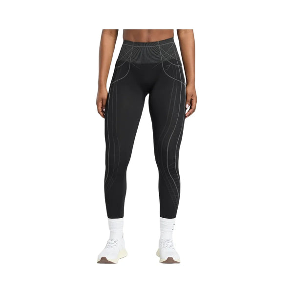 Gymshark Apex Seamless Leggings - Black/Graphite Grey