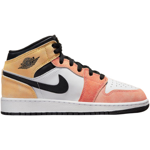 Air Jordan 1 Mid SE Black Ember / Magic Sundial