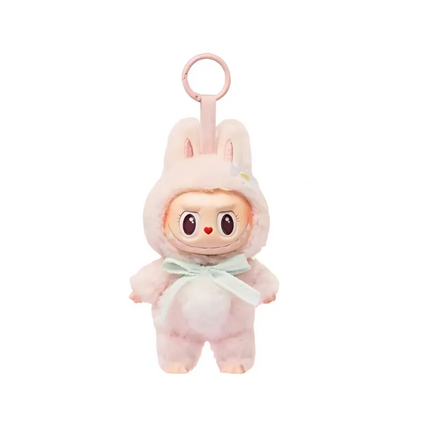 Pop Mart Labubu Mokoko Close to Sweet Vinyl Plush Doll Pendant Keychain