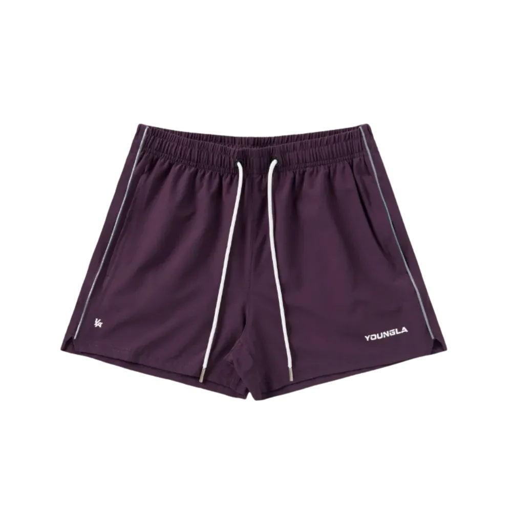 YoungLA Leg Day Shorts Deep Purple