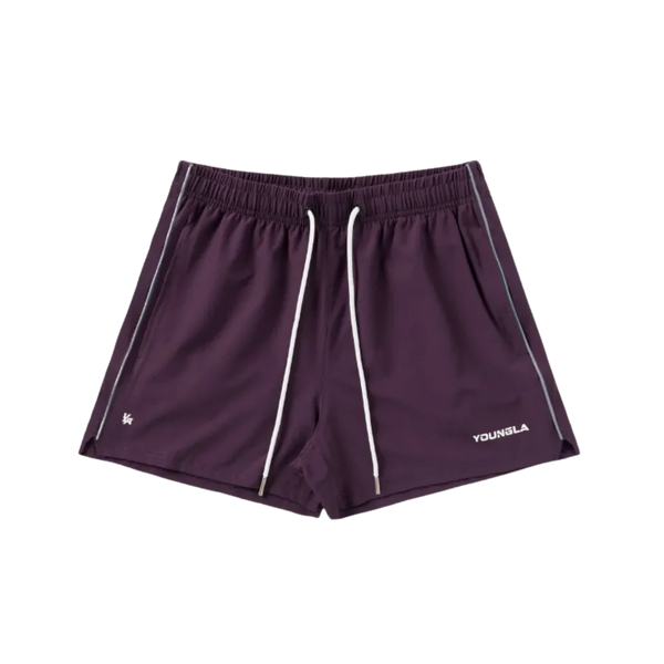 YoungLA Leg Day Shorts Deep Purple