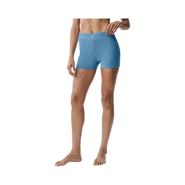 Alo 3" Airbrush High-Waist Aura Short 'California Blue'