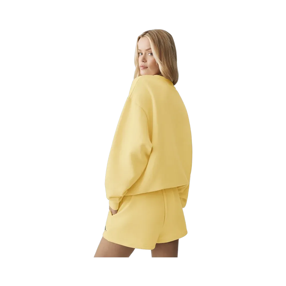 Alo Accolade Crew Neck Pullover 'Warm Butter'