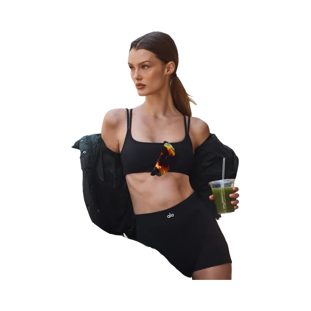 Alo Airbrush Aura Bra 'Black'
