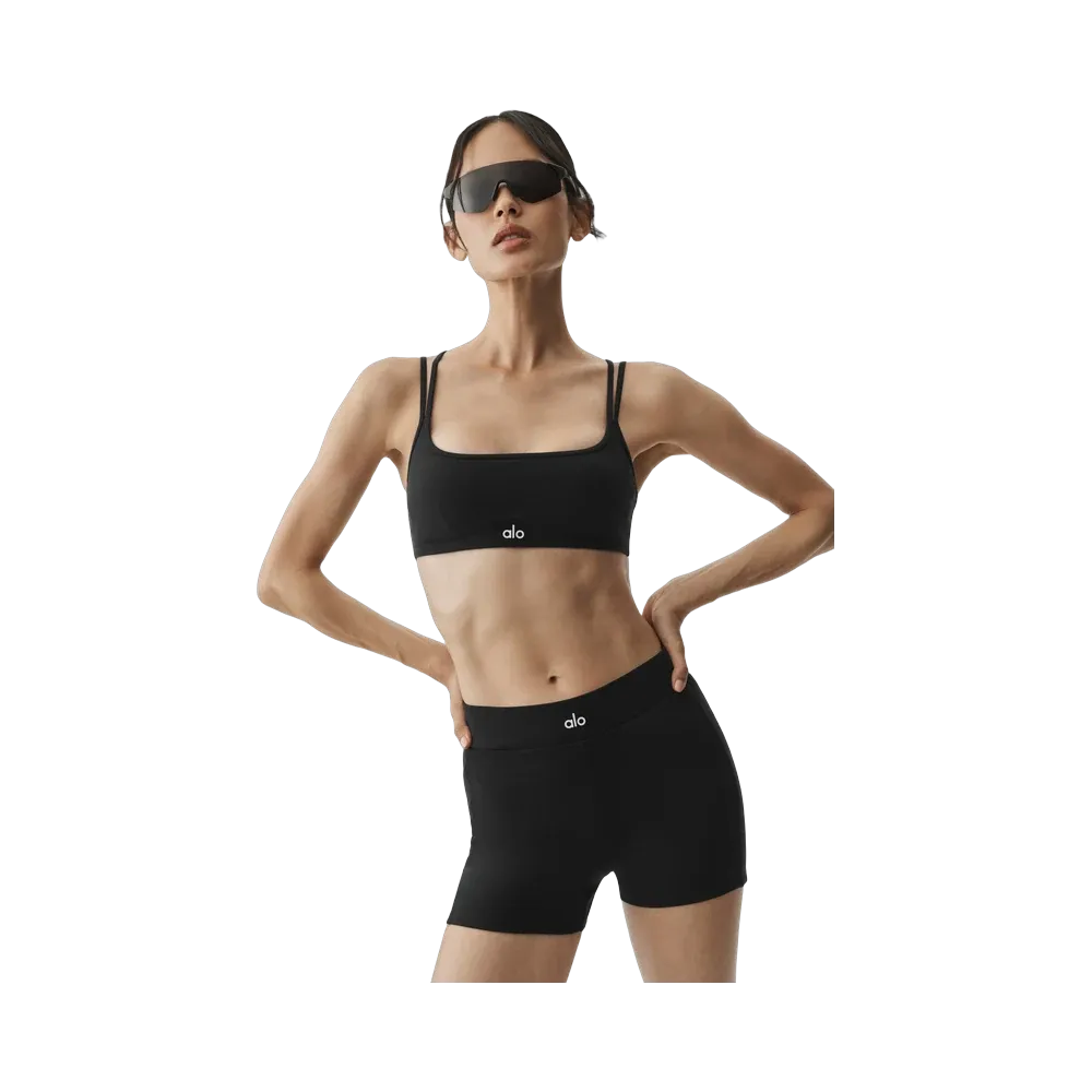 Alo Airbrush Aura Bra 'Black'