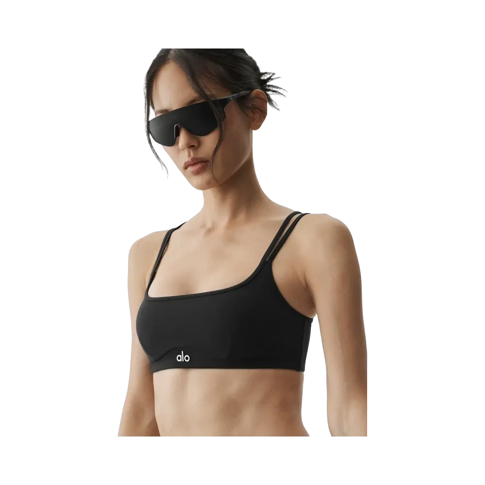 Alo Airbrush Aura Bra 'Black'