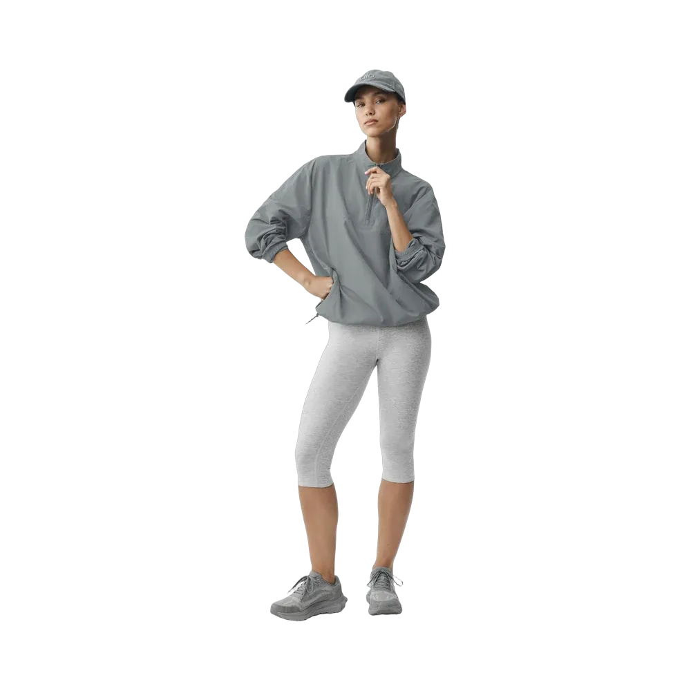 Alo Light Weight Takeaway Track Pullover 'Monument'