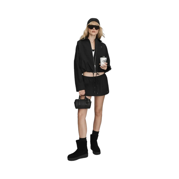 Alo Low-Rise Best Bet Skirt 'Black'