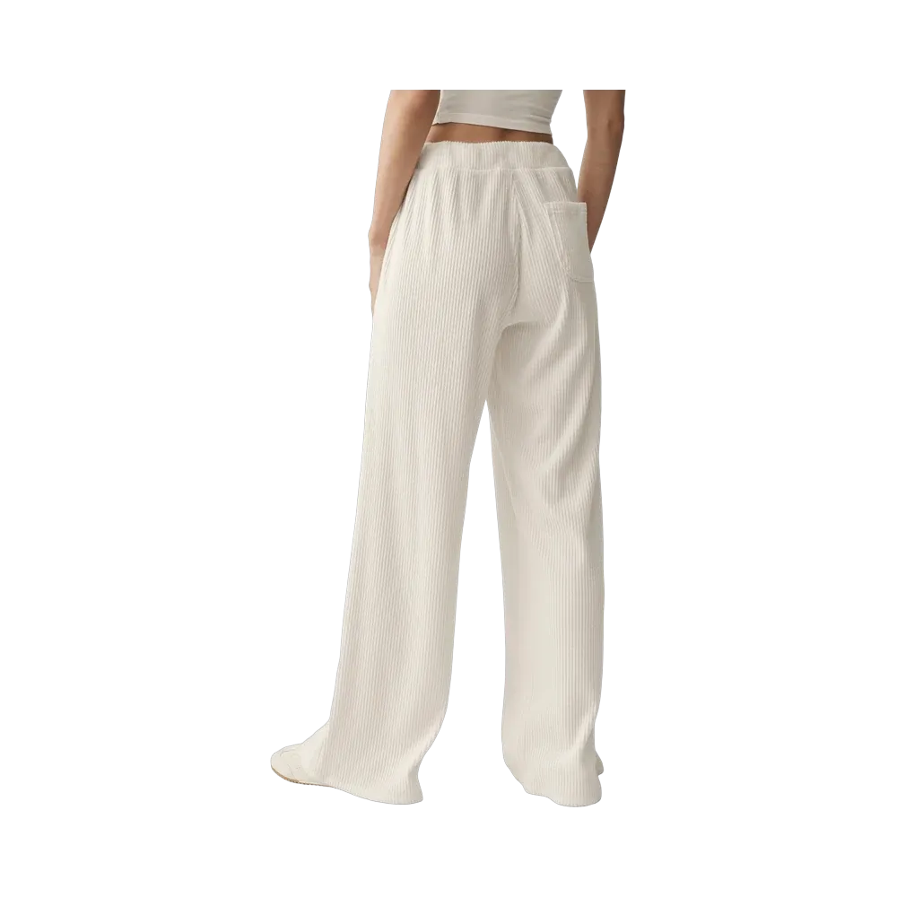 Alo Muse Wide Leg Pant 'Ivory'