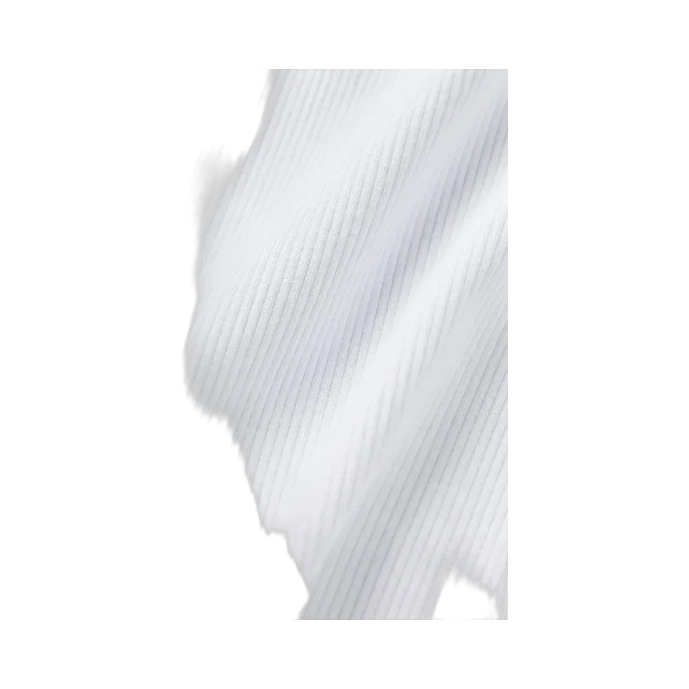 Alo Ribbed Modal Cap Sleeve Top 'White'