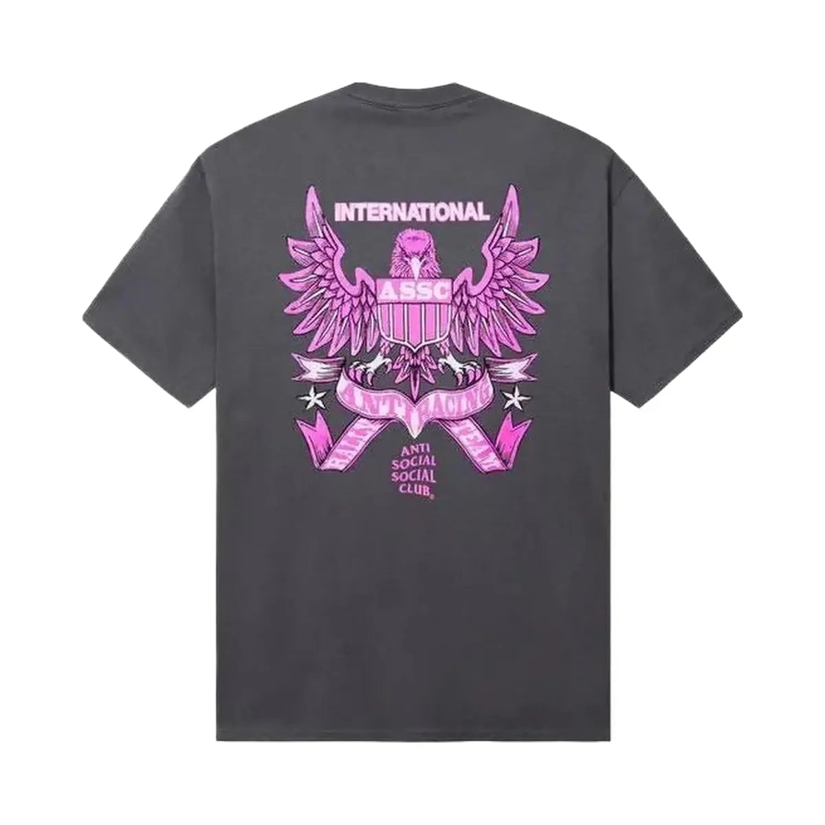 Assc Overanxious T Shirt Charcoal