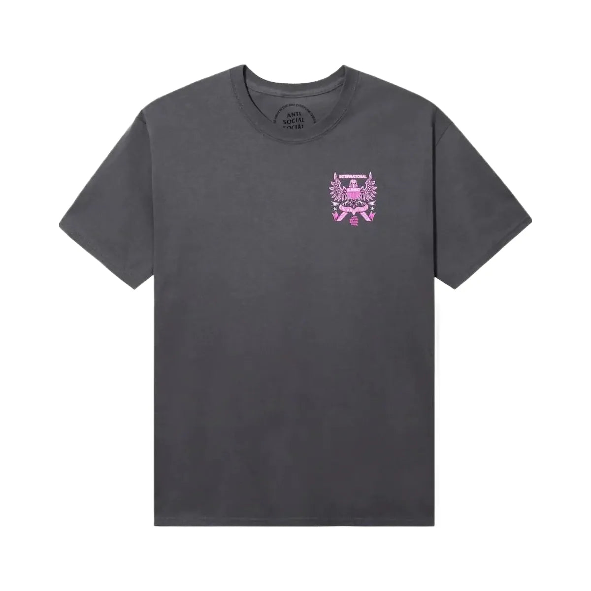 Assc Overanxious T Shirt Charcoal