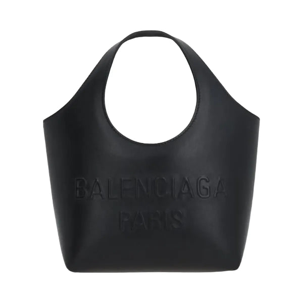 Balenciaga Mary-Kate Xs Smooth Leather Handbag Black
