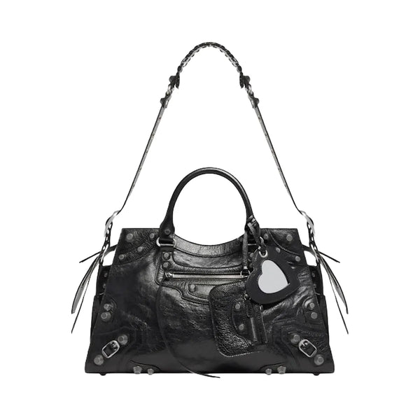 Balenciaga Neo Cagole Handbag Black