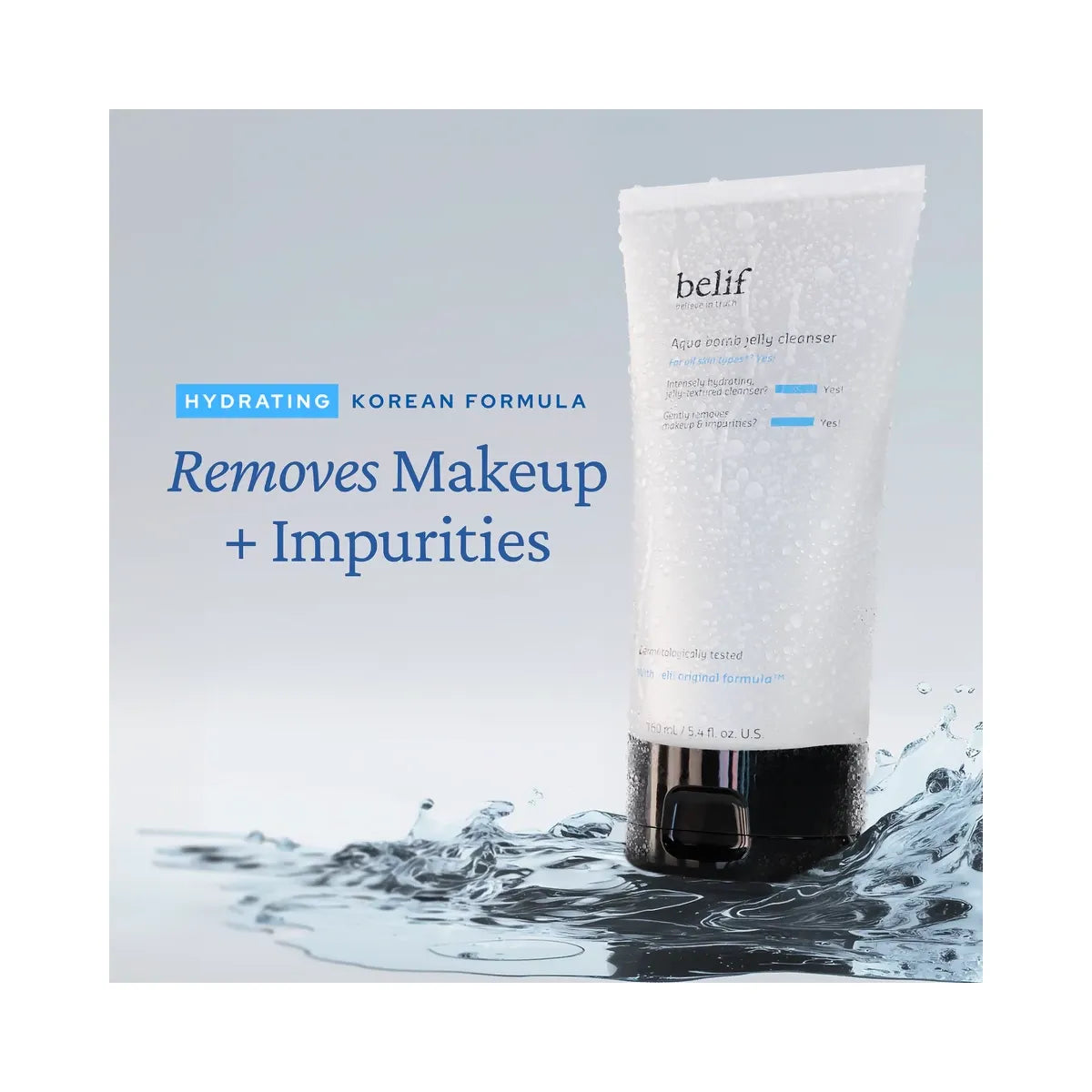belif Aqua Bomb Hydrating Jelly Cleanser