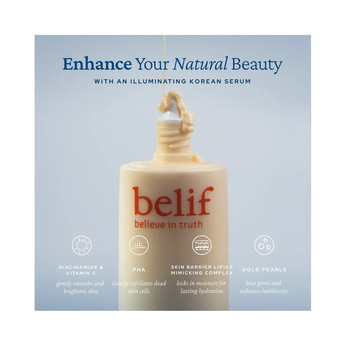 belif Super Drops Niacinamide and Vitamin C Golden Glow Serum